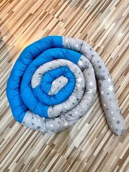 Modro-sivý mantinel s hviezdičkami (4,7 m – 3 ks)