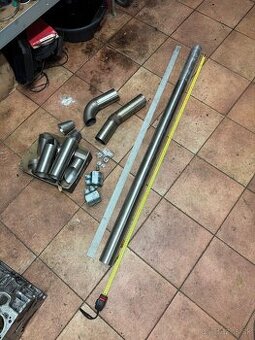 Nerez na výfuky 3” 76,1mm + lambda adaptéry