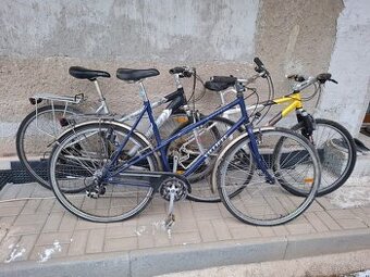 Predám 3x bicykel, Scott 26, Villiger 28 DEORE LX