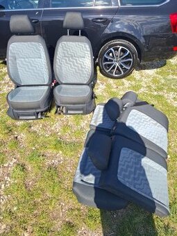 Škoda Fabia 2. Sedačky