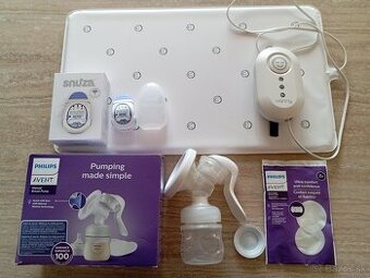 Predám Baby monitor dychu nanny + všetko na fotke