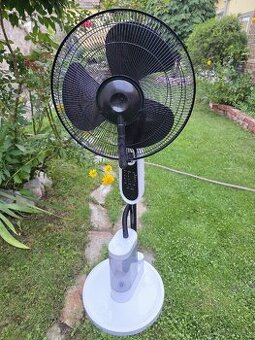 Silvercrest stojanový tichý ventilátor s rozprašovačom hmly