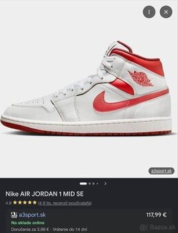 NIKE AIR JORDAN MID SE 45,5