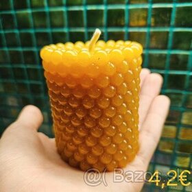 Sviečky zo 100% včelieho vosku