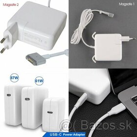 Nová nabíjačka na Macbook (Magsafe 1 / 2 / USB-C) - ZÁRUKA