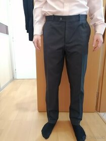 Oblekové nohavice 2ks čierne a sivé ADAM veľkosť 36 - 1