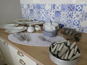 Biely porcelán  na stolovanie