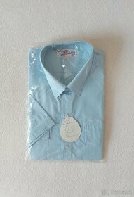 Modrá pánska košeľa - 1