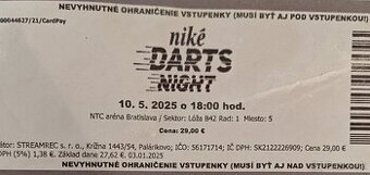 Nike Darts Night