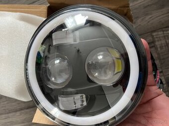 LED 5,75” univerzálne svetlo na motorku