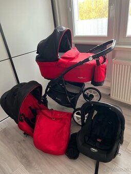 Krasny červený kočik Rico Basic
