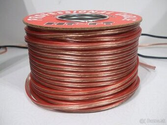 HiFi repro PROFESIONALNY kabel. Farebny znak polarity =ax02