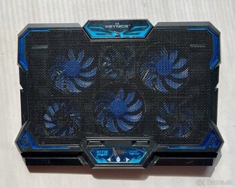 Notebook cooler-6 ventilátorov, digi display, vysoko účinný