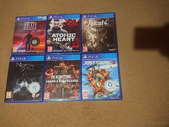 Predám hry na PS4
