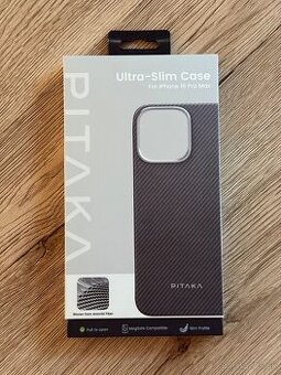 Pitaka MagEZ Case Pro 4 Black/Grey Twill iPhone 16 Pro Max