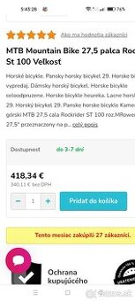 Predam novi bicikel