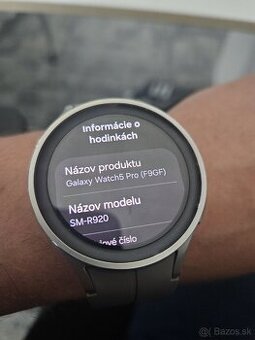 Galaxy watch 5 pro titan