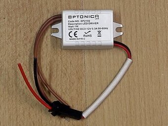 Zdroj 230V LED driver 3-12V 1W / 300mA
