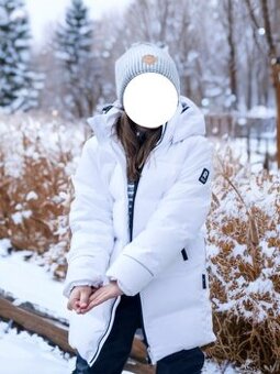 Zimná páperová predĺžená bunda Reima, 8 rokov (128)