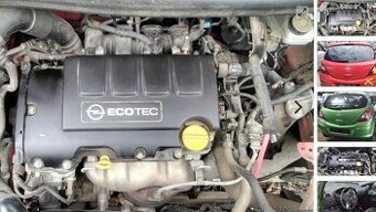 OPEL CORSA D 2012 predám Motor A12XER, DVERE, PREVODOVKA, AI