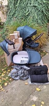 EASYWALKER Kočík kombinovaný Harvey⁵ Premium Jade Green XXL