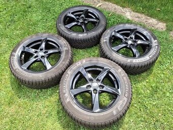 16" ALU 5x100 (Toyota) + zimné 205/55 r16 Michelin TOP