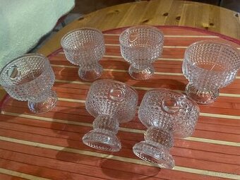 Retro dezertné poháre - Perlička