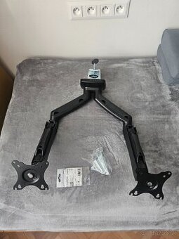 Držiak na 2 monitory (takmer nový, v záruke)