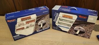 modelová železnica HO, 2x DIGITAL STARTSET ROCO