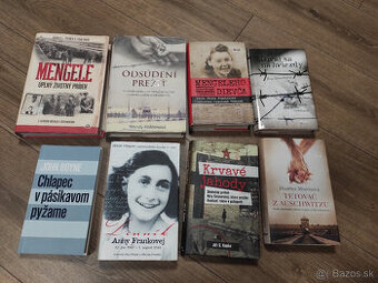 Knihy vojnová literatúra a životopis