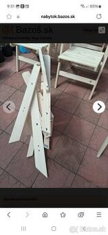 Skladacie zahradne stolicky