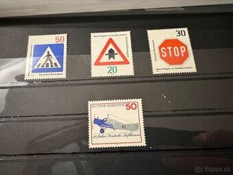 Nemecké poštové známky – Deutsche Bundespost (1971–1976)