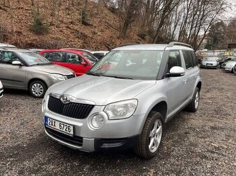 Škoda Yeti 1.8 TSI 118kW 4x4 tažné klima 2012 nové ČR