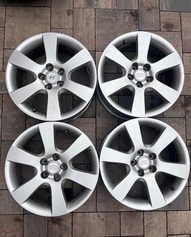 Orig. hliníkové disky Hyundai R18, 5x114,3