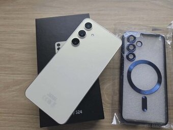 Samsung Galaxy S24 8GB/256GB, Amber Yellow, top stav,zaruka