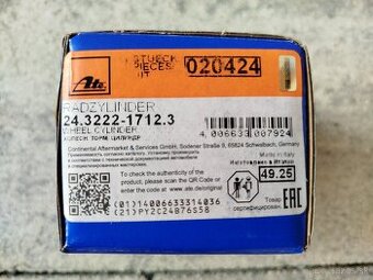 Nové brzdové valčeky ATE - Škoda Felicia