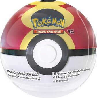 Pokemon TCG - Pokéball Tin B26 reprint 2025 - 3 boostery