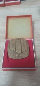 Medaila Zvolen SNP 40 výročie oslobodenia.