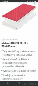 Matrac KOKOS PLUS 90X200