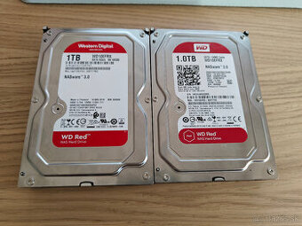 WD red NASware 3.0 HDD disky 1TB disk