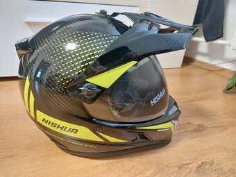 Prilba Enduro Carbon + Sena 3S Plus