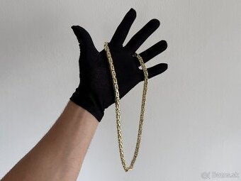 Zlata retiazka kralovsky vzor 14k 585/1000 222g