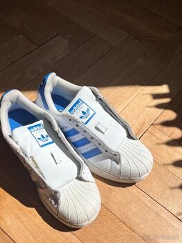 ADIDAS superstar royal blue