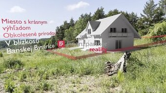 Stavebný pozemok 752m2, Badín, Banská Bystrica