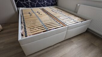 Kontinentalna polohovacia manzelska postel