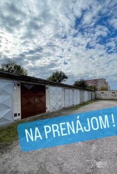 Garaž do prenájmu