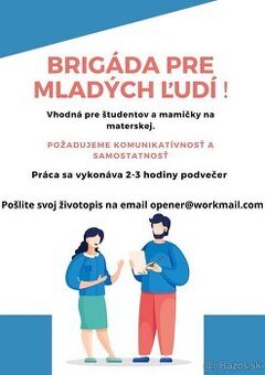 Práca anketára - Hľadáme práve teba Sabinov/Lipany a okolie