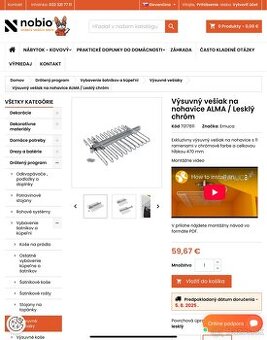 Výsuvný vesiak