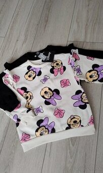 Mikiny Minnie Mouse 2ks veľ.104