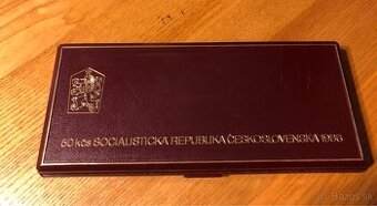 Sada 50 Kčs 1986 PROOF